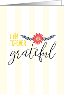 Thank You Forever Grateful card