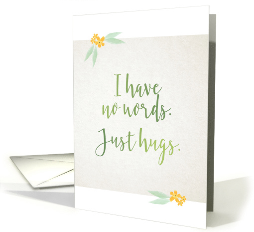 Sympathy I Have No Words card (1530384)