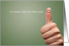 Admin Professionals Day Happy Thumbs Up card