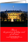Funny Trump Greatest Holiday Card of All Time card