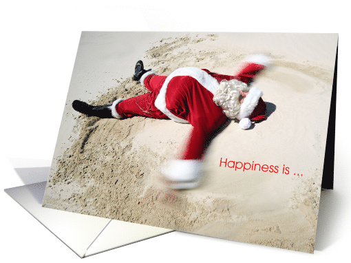 Happiness is Holidays at the Beach card (1570614)