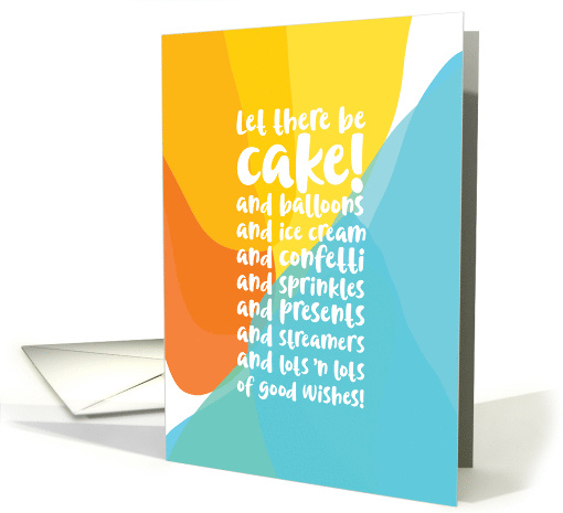Birthday Let There Be Cake card (1573800)