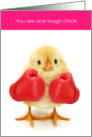 You Are One Tough Chick card