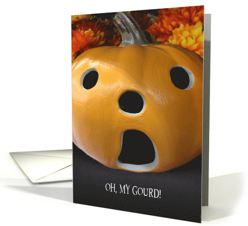Oh My Gourd Halloween card (1585034)
