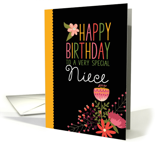 Folksy Happy Birthday to Niece card (1592418)