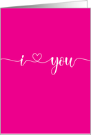 Wedding Anniversary I Simply Love You card