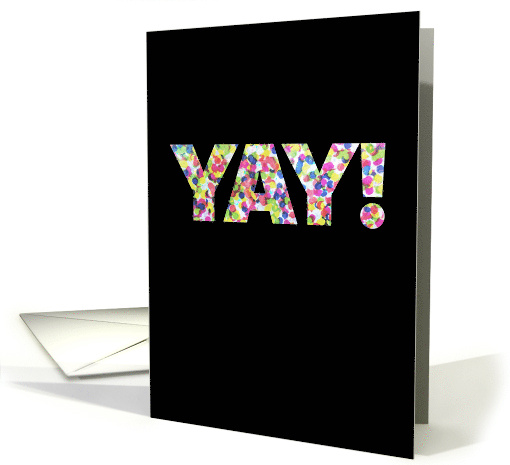 YAY Confetti Congratulations card (1656916)