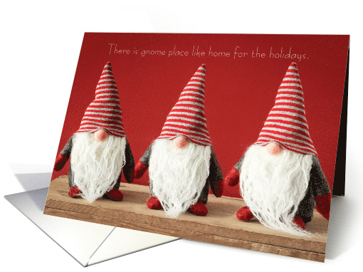 Gnome Place Like Home For The Holidays card (1658044)