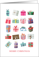 Many Packages One Of OUR Greatest Gifts Merry Christmas from ALL card