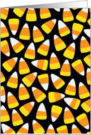 Cute Corny and Sweet Candy Corn Pattern Blank Note card