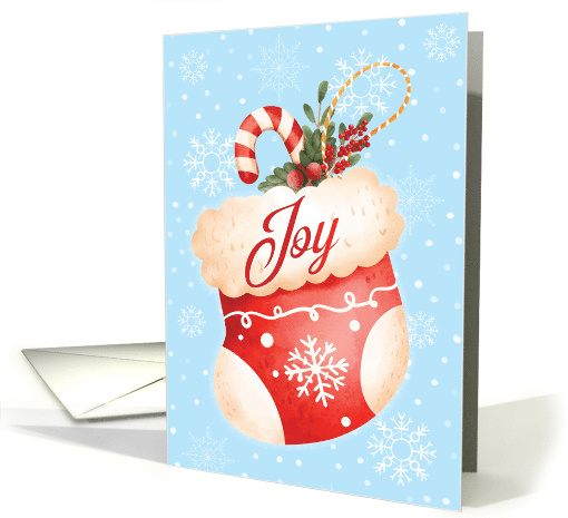 Happy Holidays Cutest Stocking Filled With Joy card (1749376)