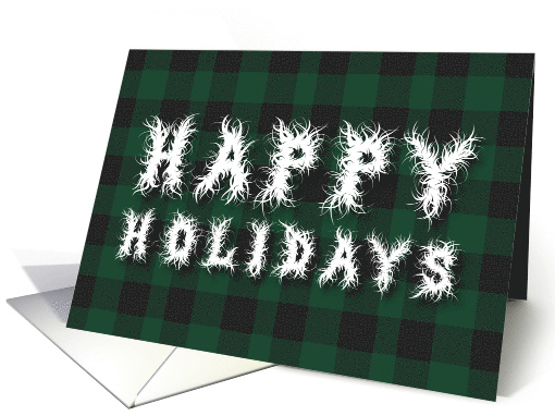 Funny from Pet Happy Holidays from your Furry Friend Christmas card