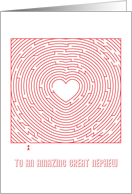 Heart Maze Valentine...