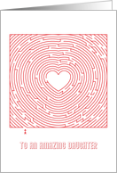 Heart Maze Valentine...