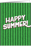 Watermelon Happy Sweet Summer card