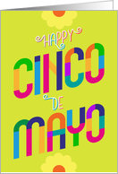 Happy Cinco de Mayo Lets Fiesta card
