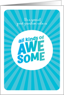 Great Grandson Birthday All Kinds of Awesome Pretty Darn Special card