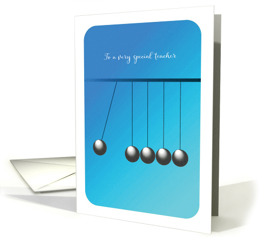 Thank You Teacher Kinetic Desktop Sculpture card (1950284)