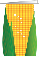 Happy Summer with Sweet Corn