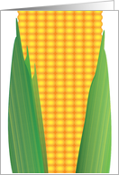 Sweet Corn Blank Note Card Simple and Sweet card