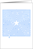 Congratulations Amazing Achievement with Star Maze You Are Amazing card