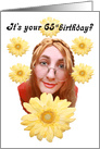 It’s Your 65th Birthday Far Out Hippie card