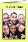 Business Team Thank You card
