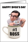 Happy Boss’s Day Cup of Joe Humor card