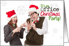 Christmas Office Party Invitation Humor card