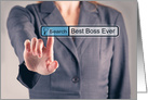 Happy Boss’s Day Search Engine Humor card