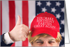Trump Birthday Party Invitation Humor card