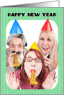 Happy New Year For Anyone Funny Party People Humor card