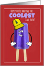 Summer Camp Thinking of You Ice Pop Humor card