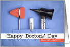 Happy Doctors’ Day From Group Medical Devices in Scrub Pocket card