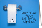 Get Well Soon For Anyone Funny Toliet Paper Coronavirus Humor card