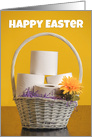 Happy Easter Basket of Toilet Paper Coronavirus Humor card