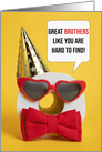 Happy Birthday Brother Toilet Paper Shortage Coronavirus Humor card