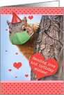 Happy Birthday For Anyone Squirrel Coronavirus Social Distancing Humor card