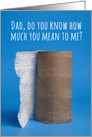 Happy Father’s Day Toilet Paper Coronavirus Pandemic Humor card