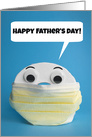 Happy Father’s Day Toilet Paper in Face Mask Coronavirus Humor card