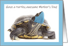 Happy Mother’s Day Turtle in Face Mask Coronavirus Humor card