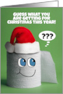 Merry Christmas Coronavirus Pandemic Toilet Paper Humor card