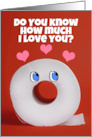 Happy Valentine’s Day Talking Roll of Toilet Paper Humor card