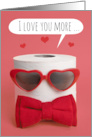 Happy Valentine’s Day Toilet Paper Pandemic Humor card