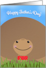 Happy Father’s Day Cute Tortoise in Bow Tie card