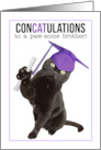 Congratulations Graduate Brother Funny Cat Puns Humor card