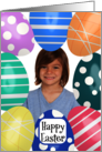 Happy Easter Multi Egg Frame Add Yout Photo Here card