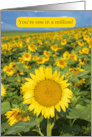 Happy Administrative Professionals Day Sunflower Field card