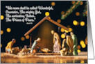 Merry Christmas For Anyone Nativity Scene Christianity Religious Photo card