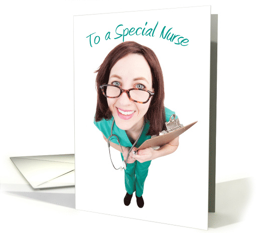 For A Special Nurse on Nurses Day card (1519346)